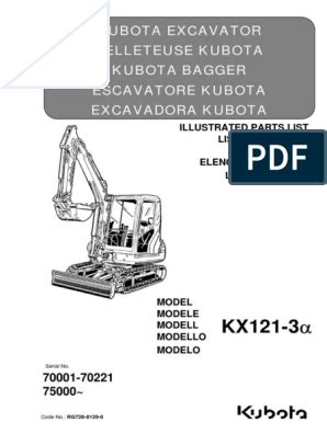 kubota mini excavator kx121 3|kubota kx121 3 parts diagram.